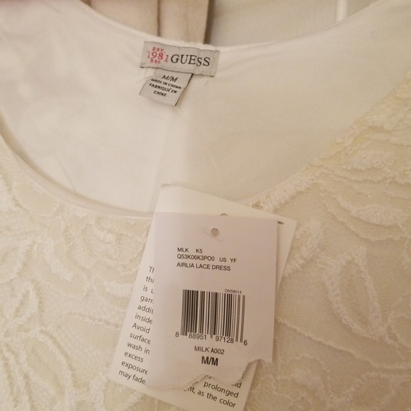 Elegant Guess white lace dress - Picture 4 of 4